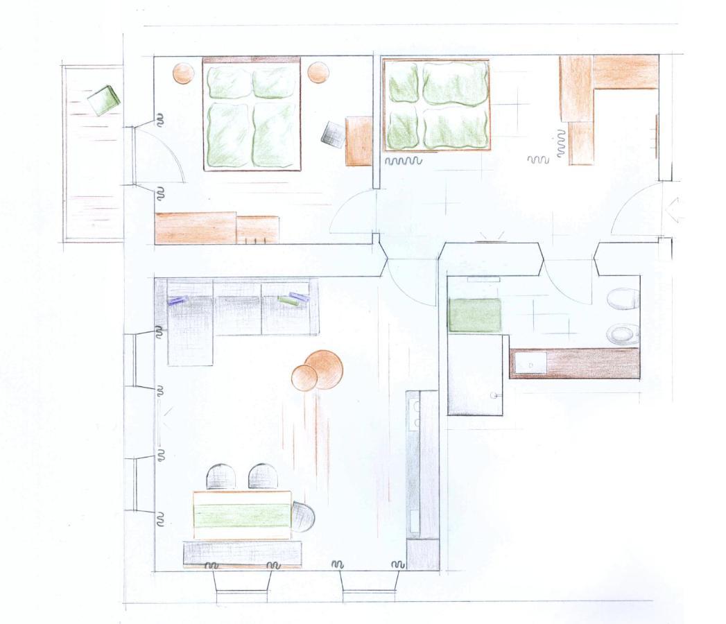 Puenlandhof Apartment Brunico Ngoại thất bức ảnh